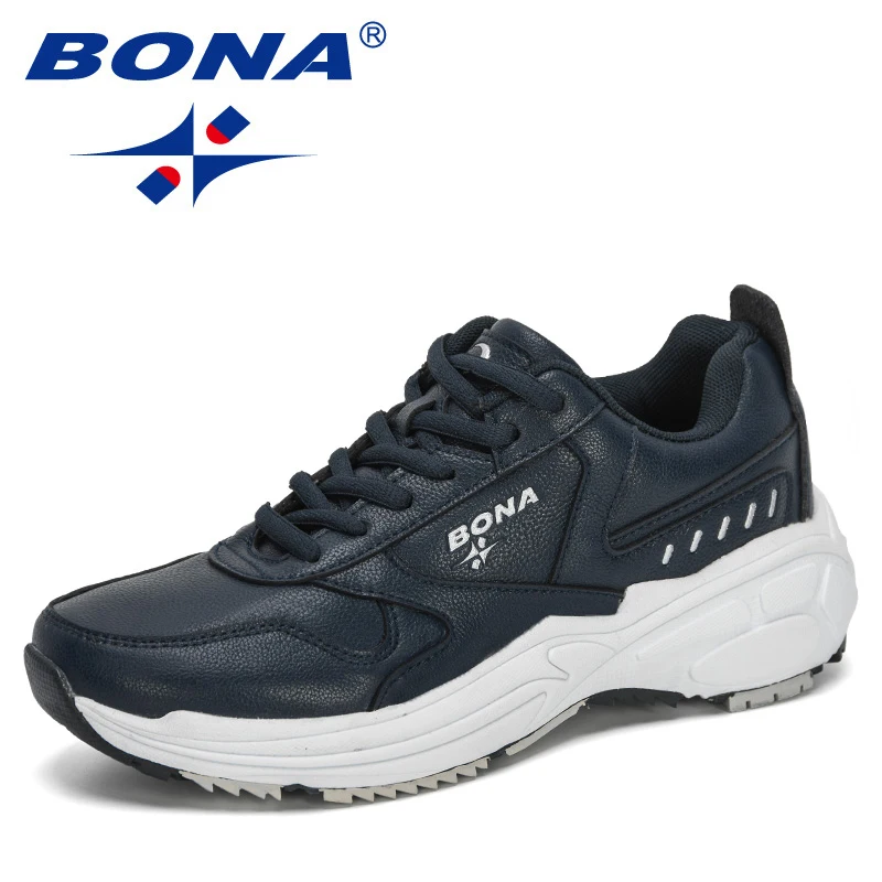 Running Shoes BONA New Designers Classics Sneakers Running Shoes Women Outdoor Sports Shoes Comfortable Running Ladies Walking Shoe