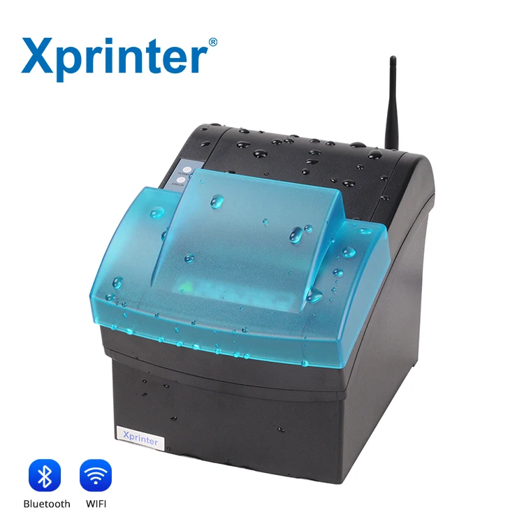 (USB+시리얼+랜만 재고 있음)Xprinter C2008 Pos 감열 프린터 3인치/80mm 슈퍼마켓 및 소규모 사업용 티켓 영수증 프린터