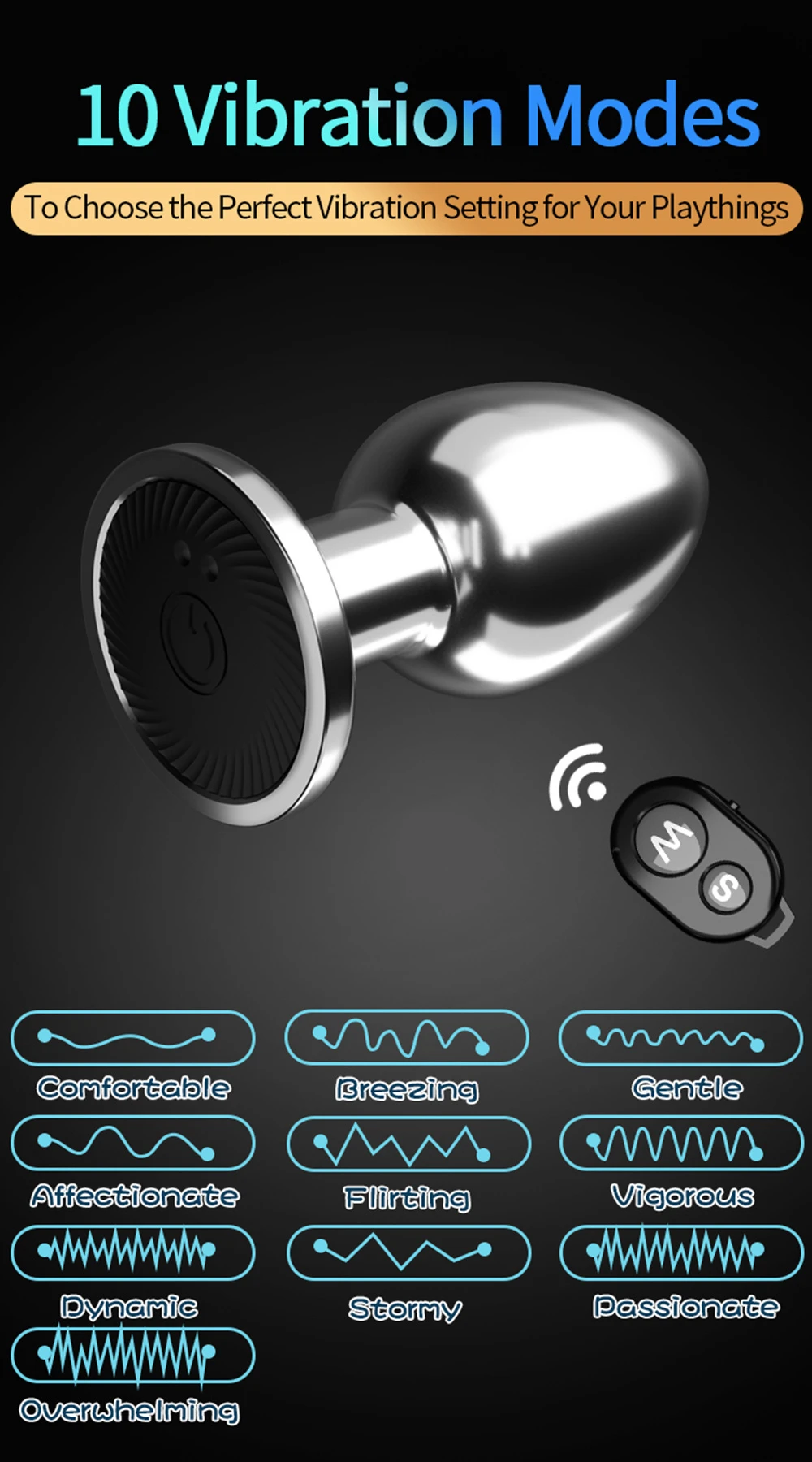 Small Order Vibrating Butt Plugs Dildo Wireless Remote Control Anal Plug G-spot Stimulator Prostate Massager Sexshop Products G64W Sfbbeb6b7f5894295ac76dd84c6353b21d
