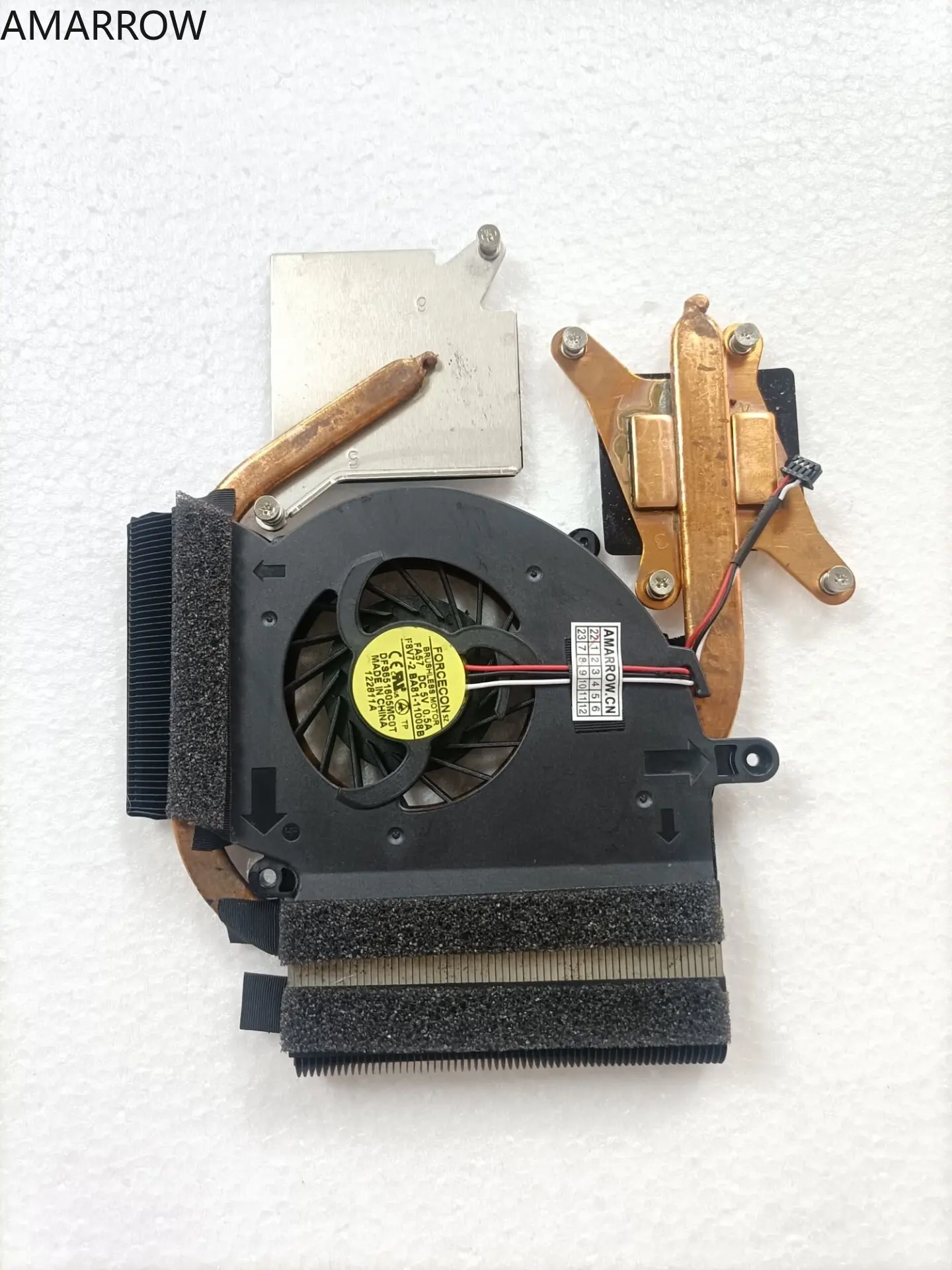 오리지널 노트북 방열판 냉각 팬, CPU 쿨러, 삼성 RF510 RF511 RF710 RF711 RF712 RC530 BA62-00536A 00536B/C, 신제품 