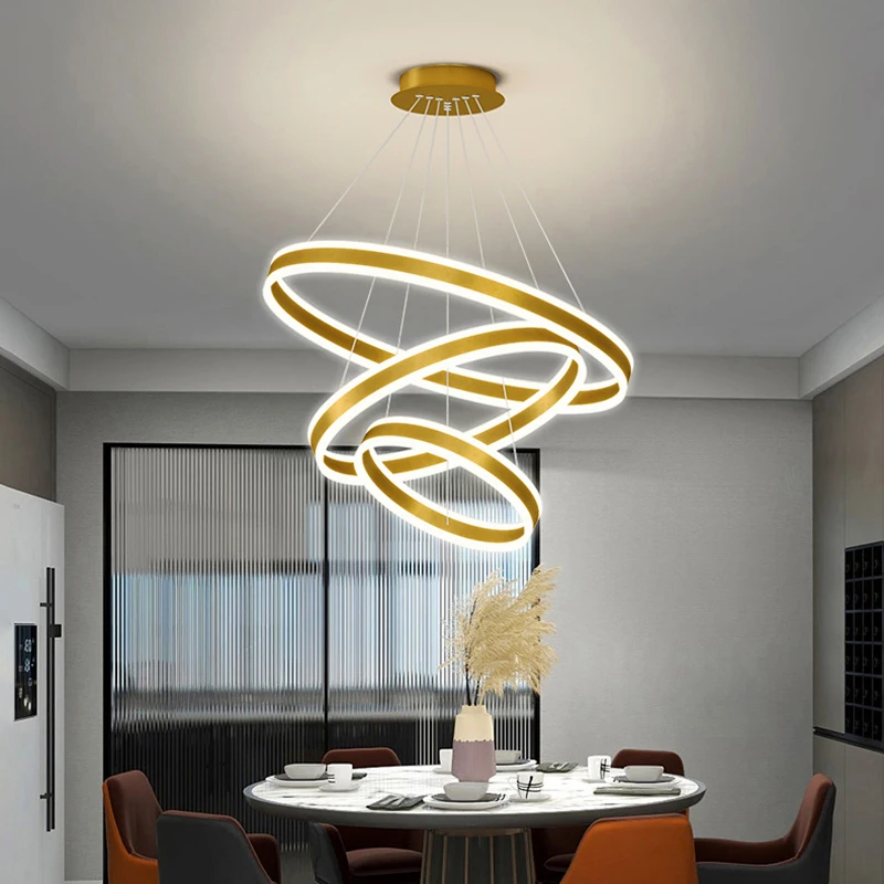 モダンなガラスボール LED 天井シャンデリア ブラック 寝室 リビング