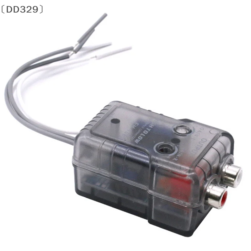 〔DD329〕Time-Delay Low Frequency Converter FH-108/FH128 High To Low Level Adapter For Car Audio Subwoofer Amplifier