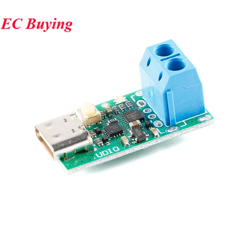 1-10 Stück ZY12PDN Typ-C USB-C PD2.0 PD3.0 zu DC Schnellladung Ladeauslöser Polling Detector Notebook Power Change Board Modul – Detail 3