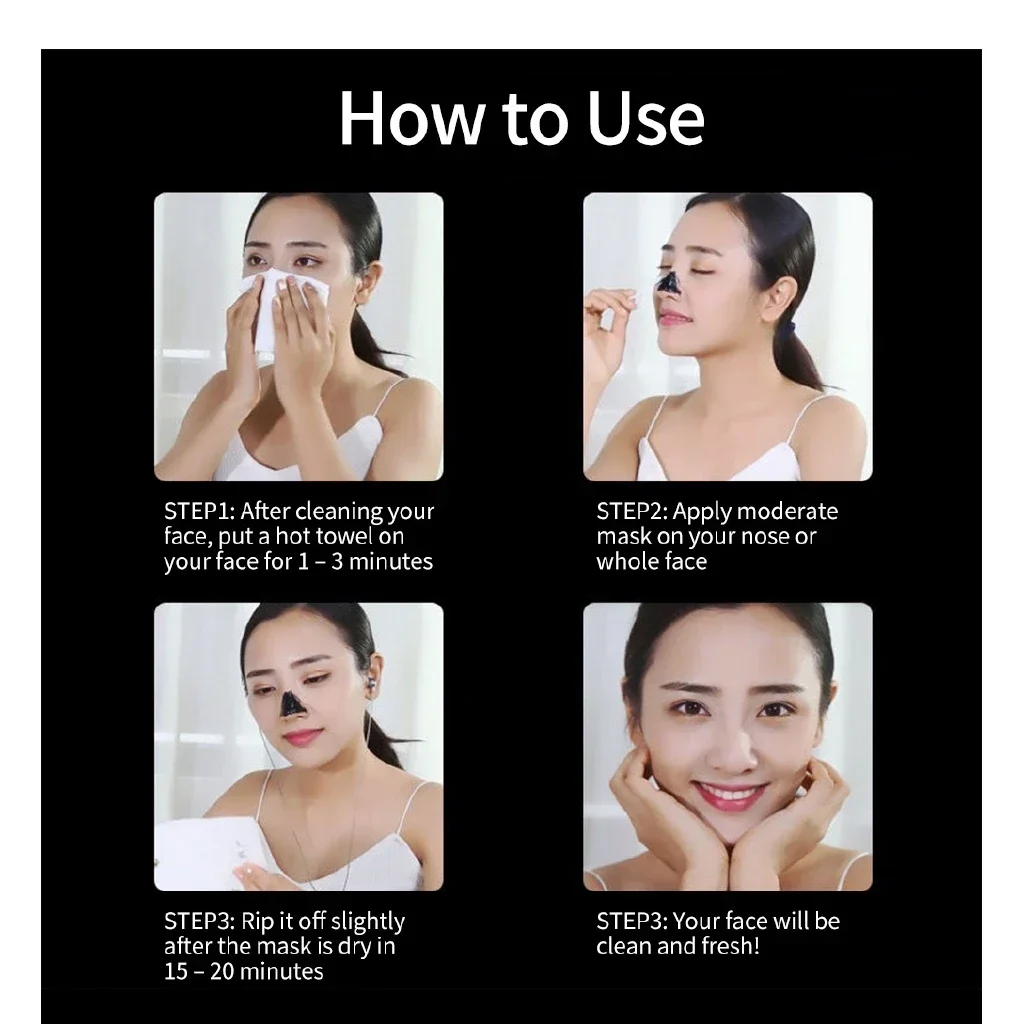 Product tube of LANBENA blackhead peel mask