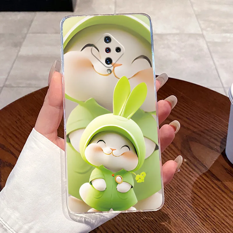 Luxury Cute Dragon Transparent Soft TPU Back Cover Phone Case