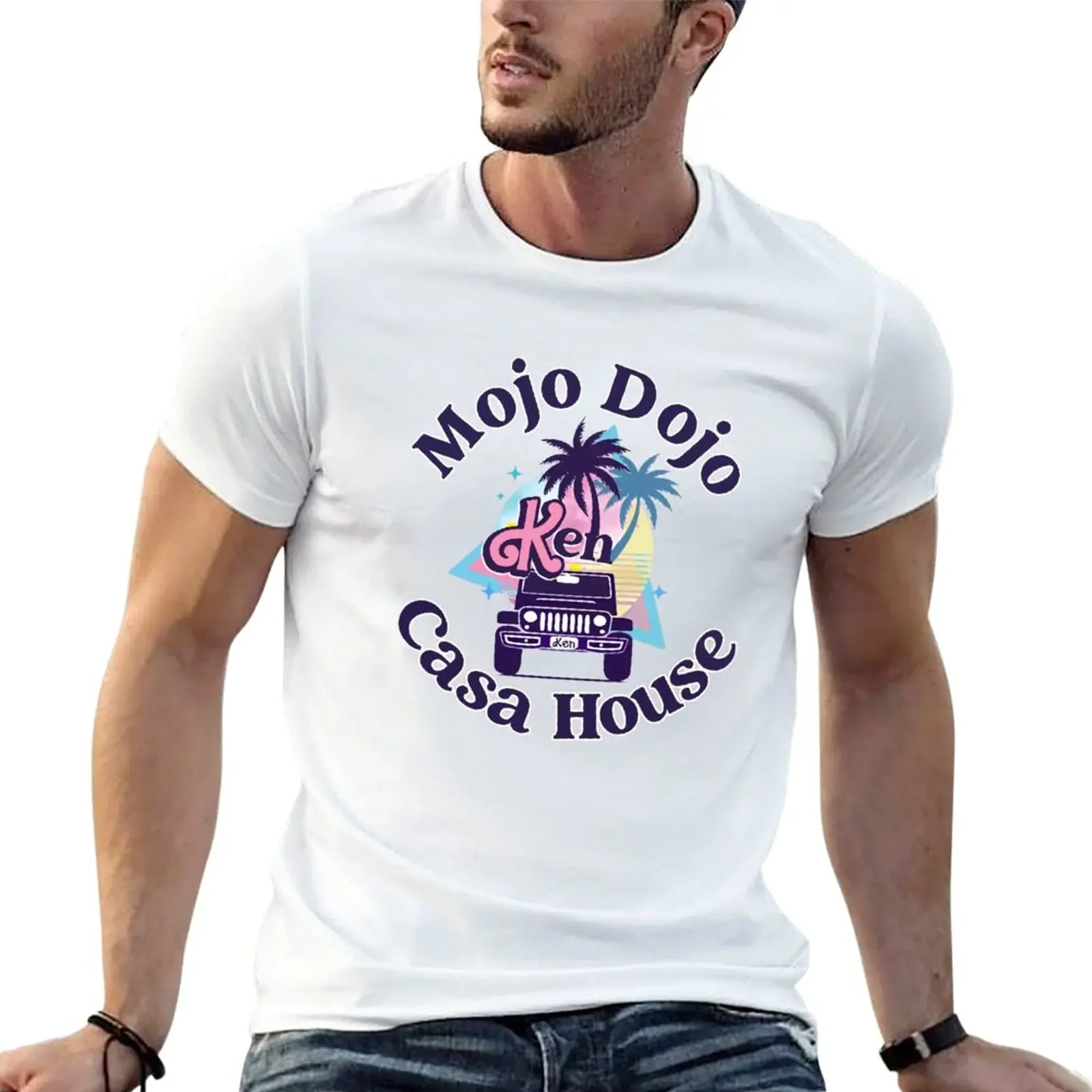 

Mojo Dojo Casa House T-Shirt anime clothes Aesthetic clothing heavyweights mens graphic t-shirts big and tall