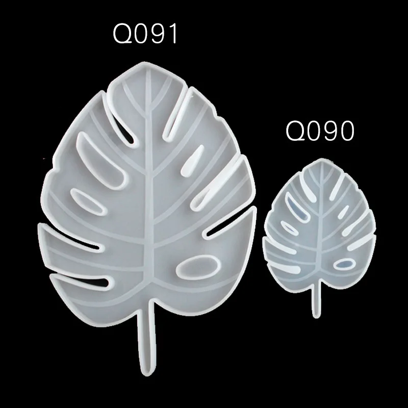 Palm Maple Leaf Silicone Molds for DIY UV Epoxy Coasters Resin Mould Jewelry Making Tools Moldes De Silicona 3d Silicone Molds silicone mold