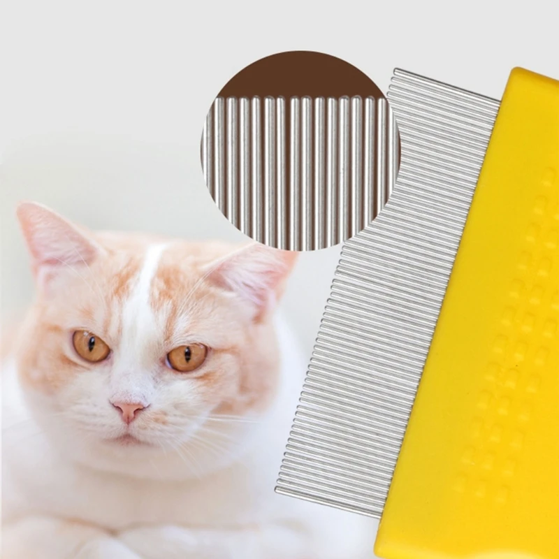 4pcs/set Fleas Comb for CAT Dogs Comfort Fleas Hair Grooming Tools Deworming Brush Short Long