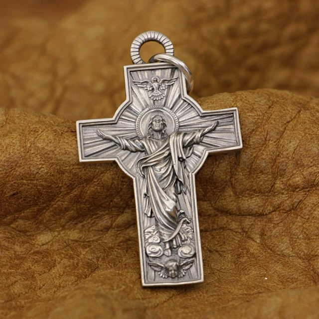 10pcs/lot Charms Cross Antique Silver Color Jesus Cross Pendant Charms Nail Cross  Charms For Jewelry Making - Price history & Review, AliExpress Seller -  Irelia Official Store