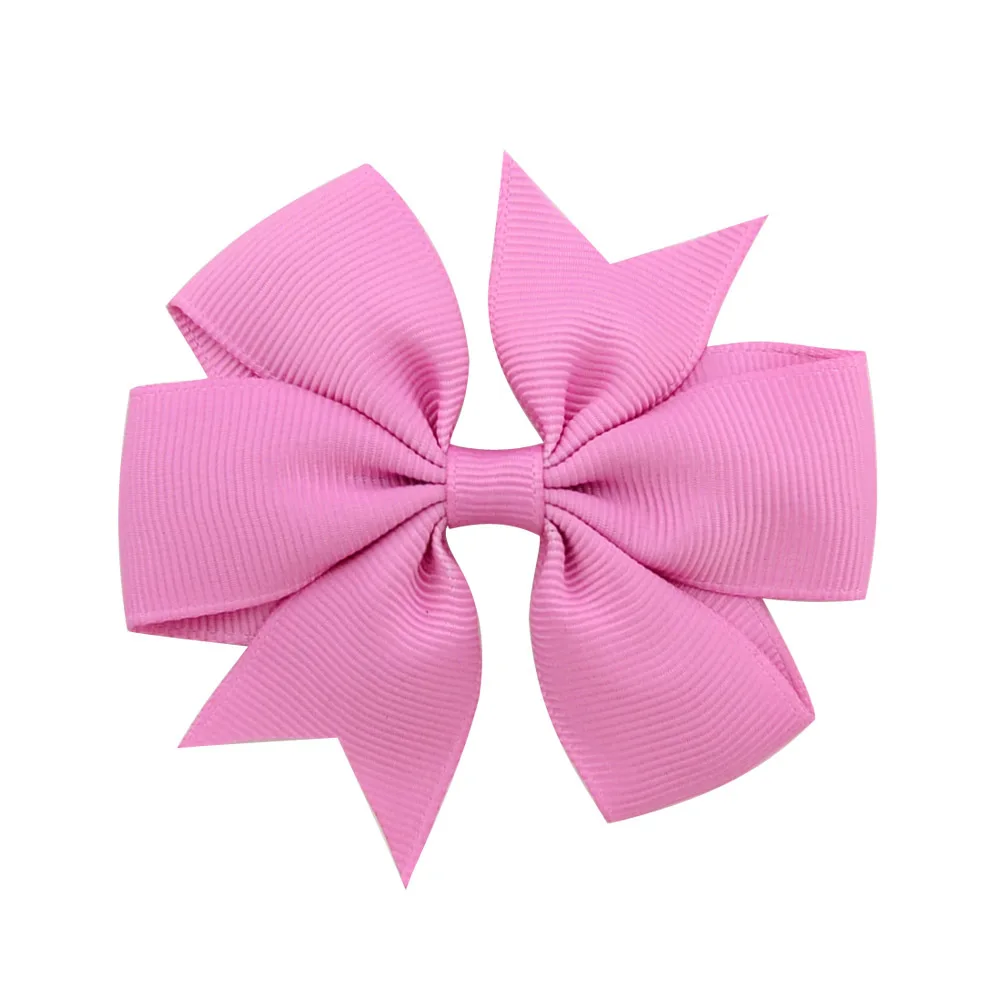 Vibrant Grosgrain Ribbon Hair Bows Clips