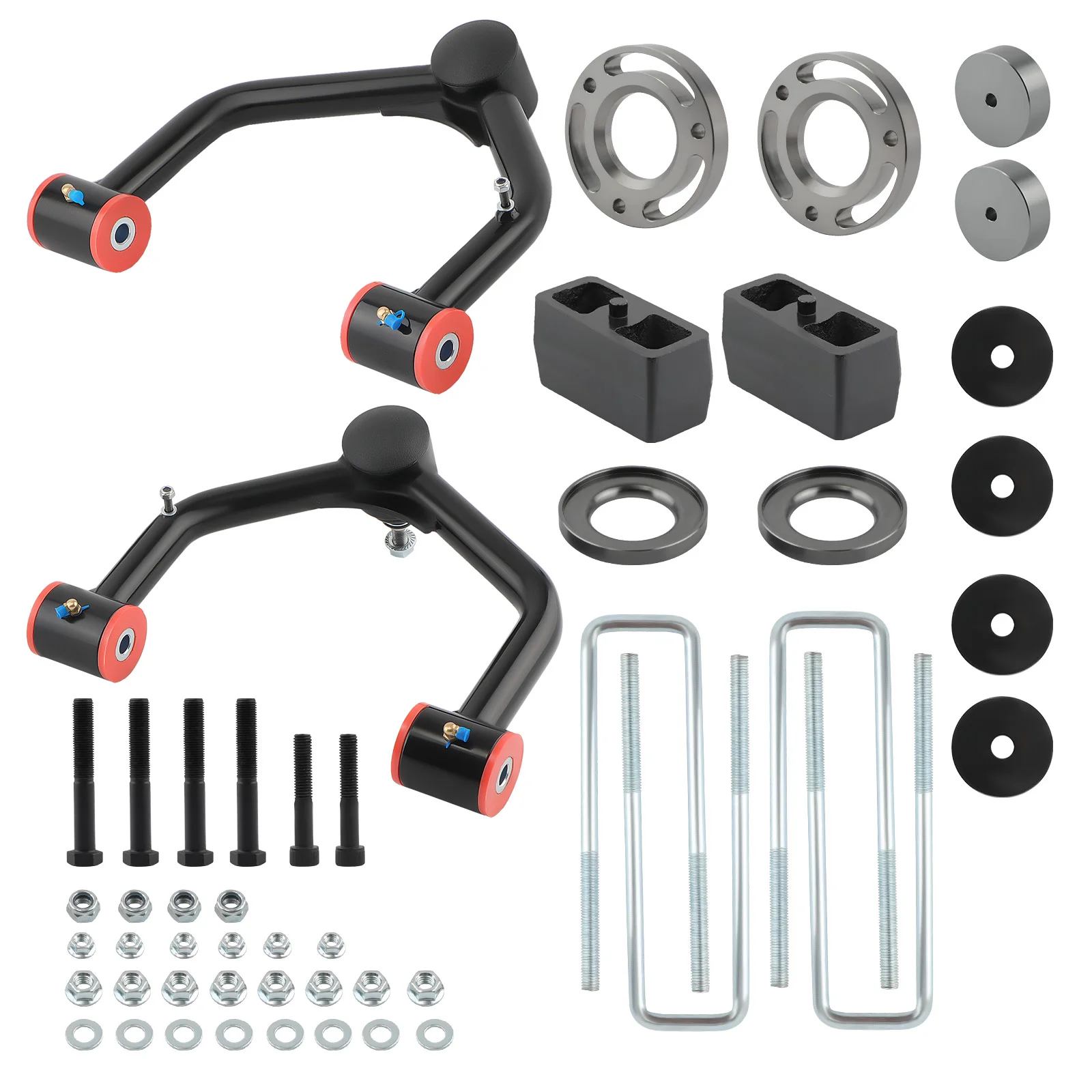 

Комплект подъема 2 дюйма для Silverado Trail Boss Sierra AT4 1500 2019-2022, алюминий