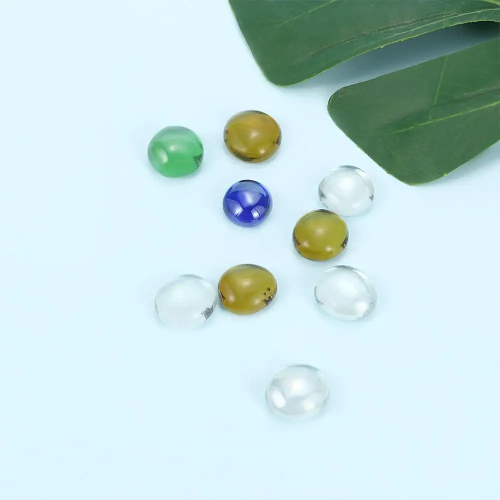 Home Gift Rocks Craft Marbles Decoration Stone Mixed Color Pebbles Beads Fish Tank Glass Stones Aquarium