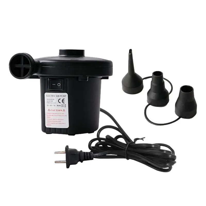 

Pump For Inflatables Mattress Portable Pump Pool Float Pump 220V AC/12V DC Mattress Portable Pump Portable Quick-Fill Air Pump