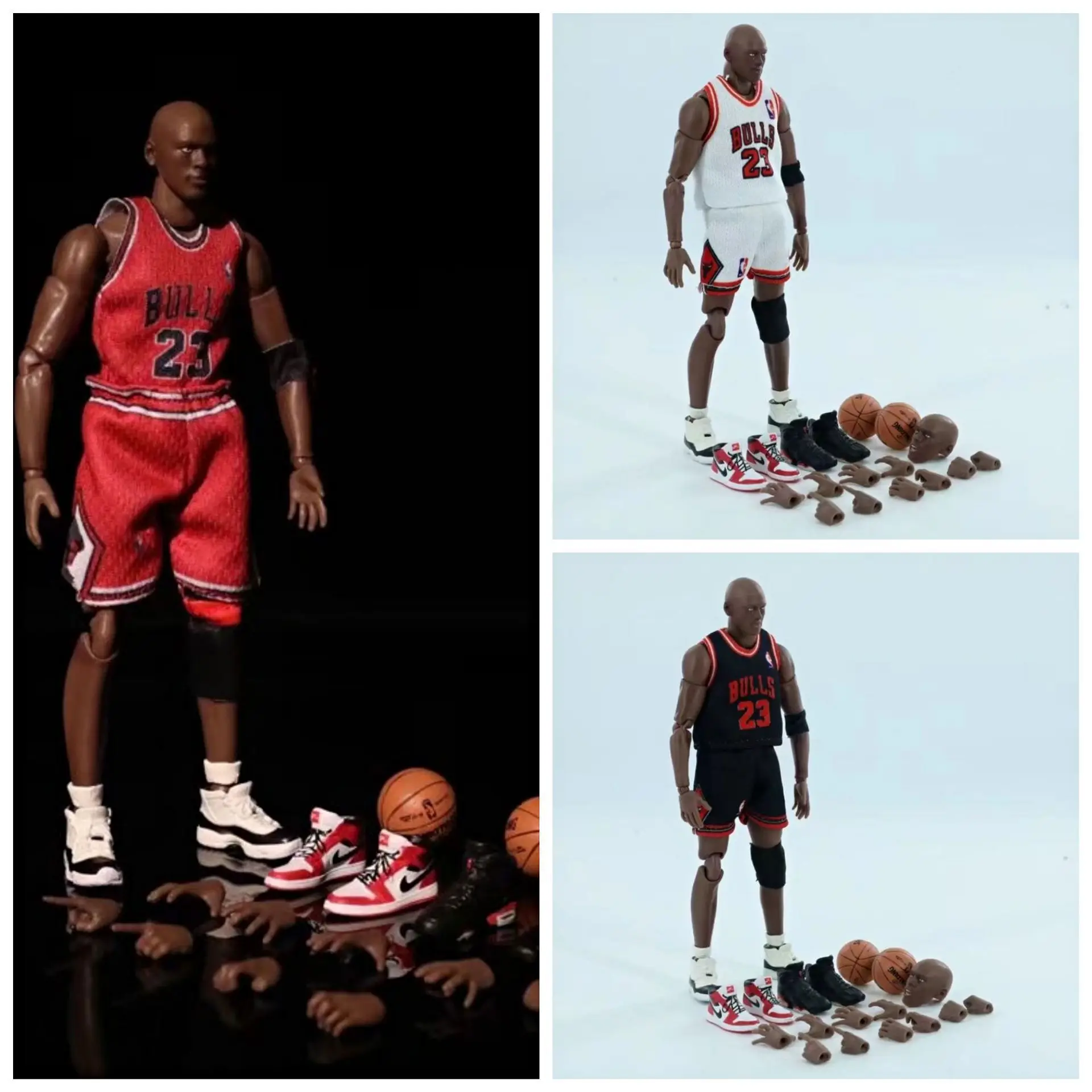 Nuovo Originale Mafex Basket Star Mj Michael Jordan Bulls Vestiti Veri N. 23 Action Figures Collection Modello Bambola Giocattoli Regali