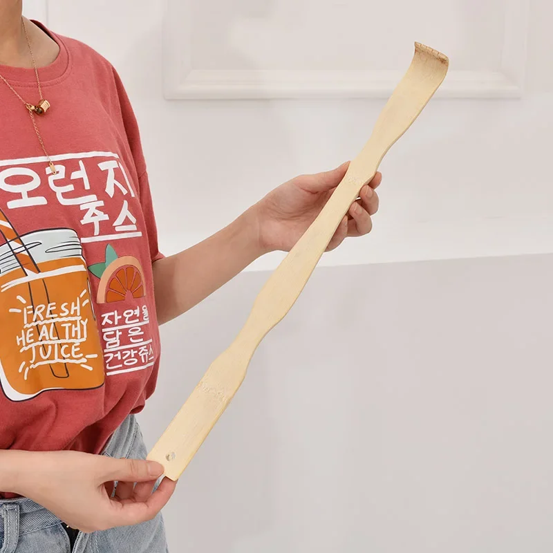 1PCS Bamboo Scratcher Does Not Ask People To Scratch The Back Scraper Lightweight Back Scratcher Home Massage Relaxation Tool bamboo back scratcher