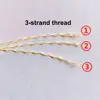 Creative with String Kite Reel 18/20/22/26cm Twisted String Line Winder Fire Wheel Come with Lock Kite Line Winder 3