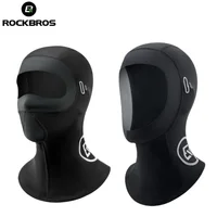ROCKBROS Scarf Warmer Fleece Balaclava Non-Slip Outdoor Sport Cycling Mask Windproof Caps Ear Neck Protection Thermal Sport Mask