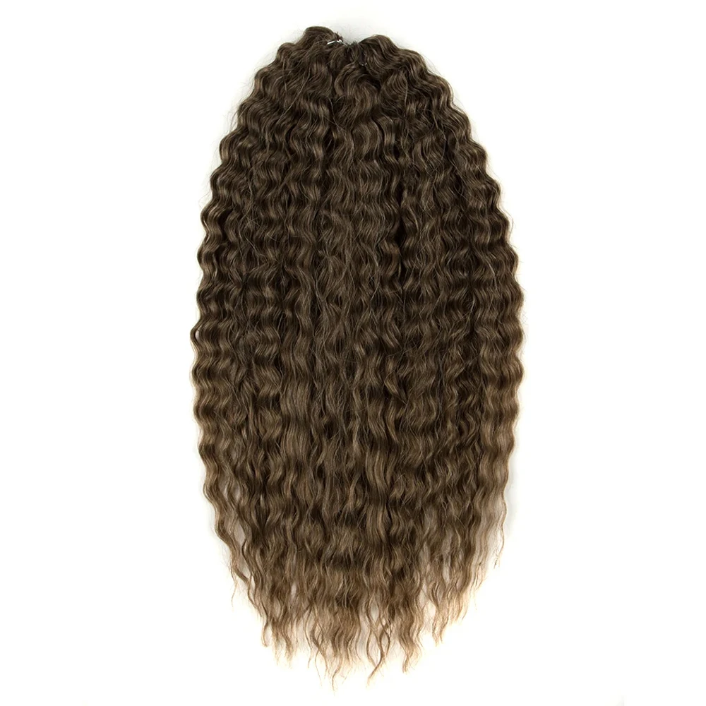 Ariel Curl Ombre Blonde Pink Hair Extension Image 13