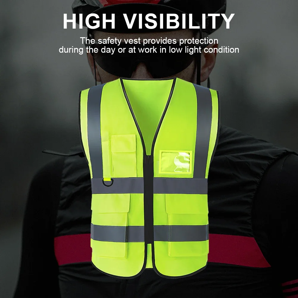 Reflective Safety Vest for Outdoor Traffic Cycling 2