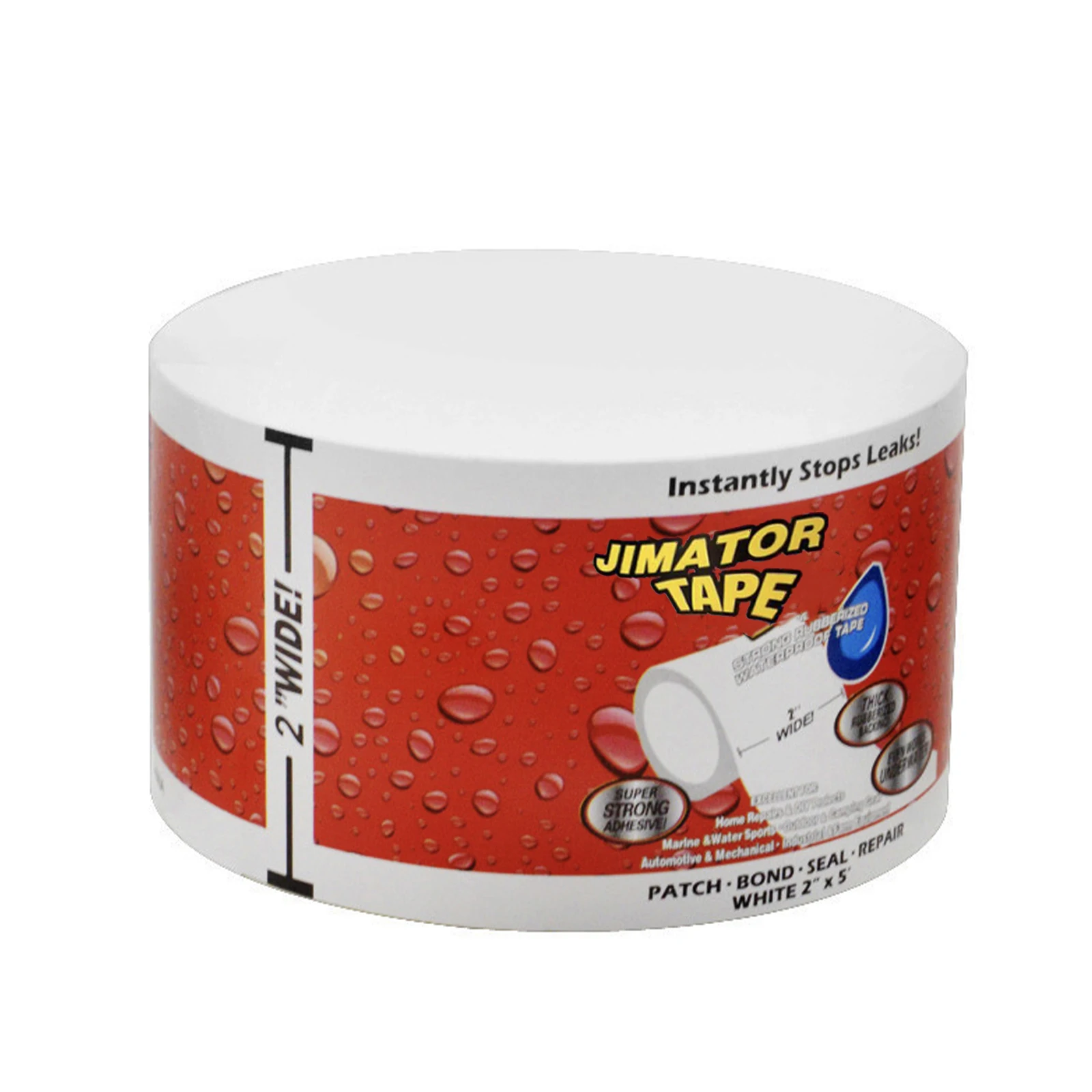 סרט עמיד במים חזק מאוד: לעצירת נזילות, לתיקון ואטימה של צינורות PVC באופן מיידי!