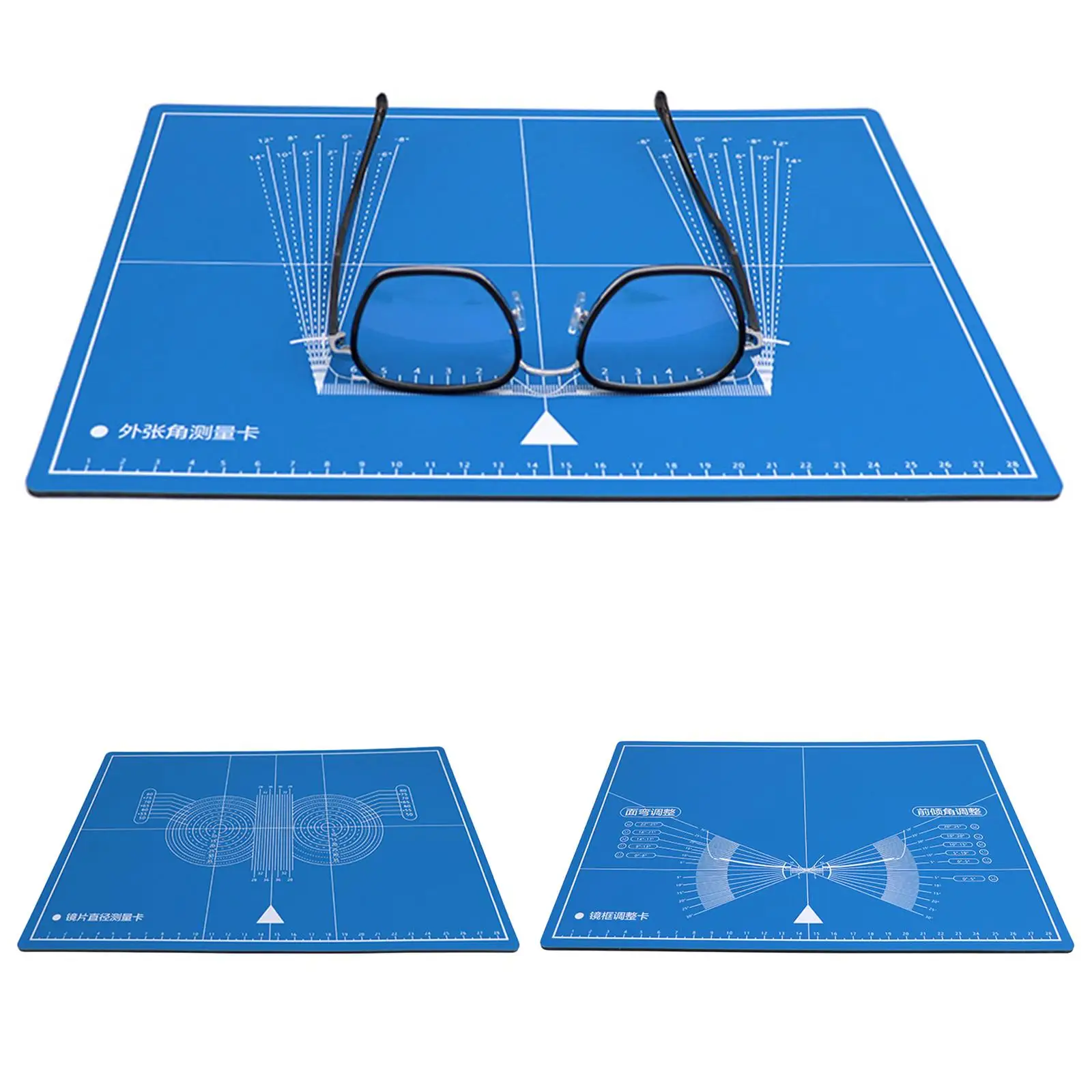 Glasses Frame Adjustment Lens Diameter Measurement Plate Accessory Glasses Progressive Lens Repair Tool