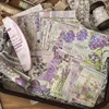 100 pcs Vintage Material Paper DIY Diary Album Background Paper Decoration Flower Butterfly Scrapbooking Junk Journal Supplies ﻿ 1