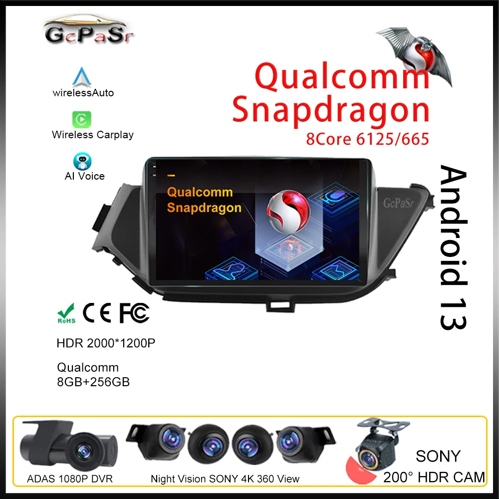 

Qualcomm Android Car Radio Stereo Player Multimedia for NISSAN BLUEBIRD 2015-2018 GPS Navigation IPS Screen Dash Cam CPU HDR 5G