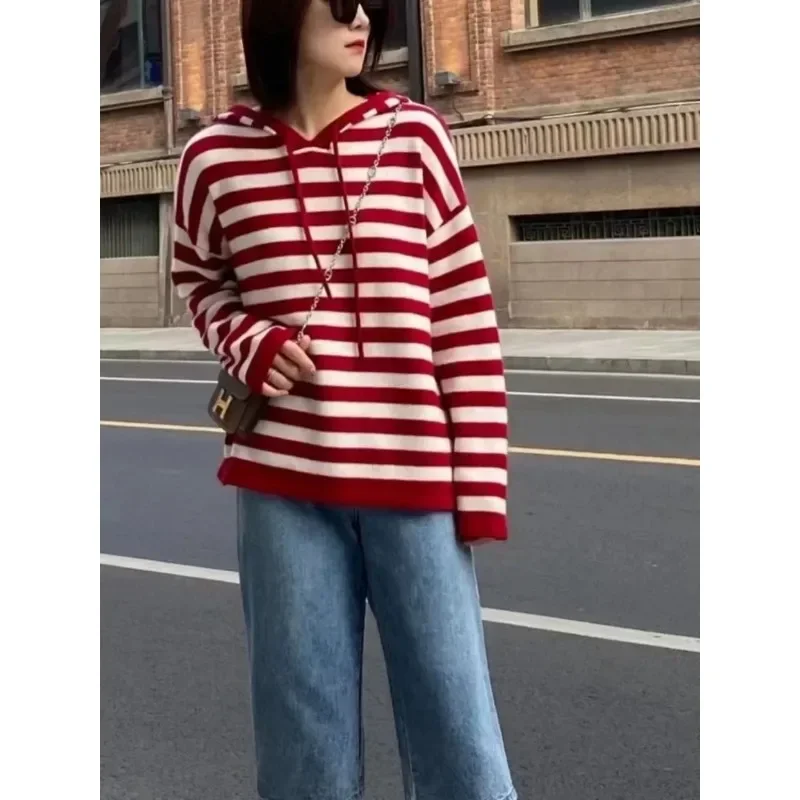 Рисунок 4 - Пуловер женский вязаный с капюшоном