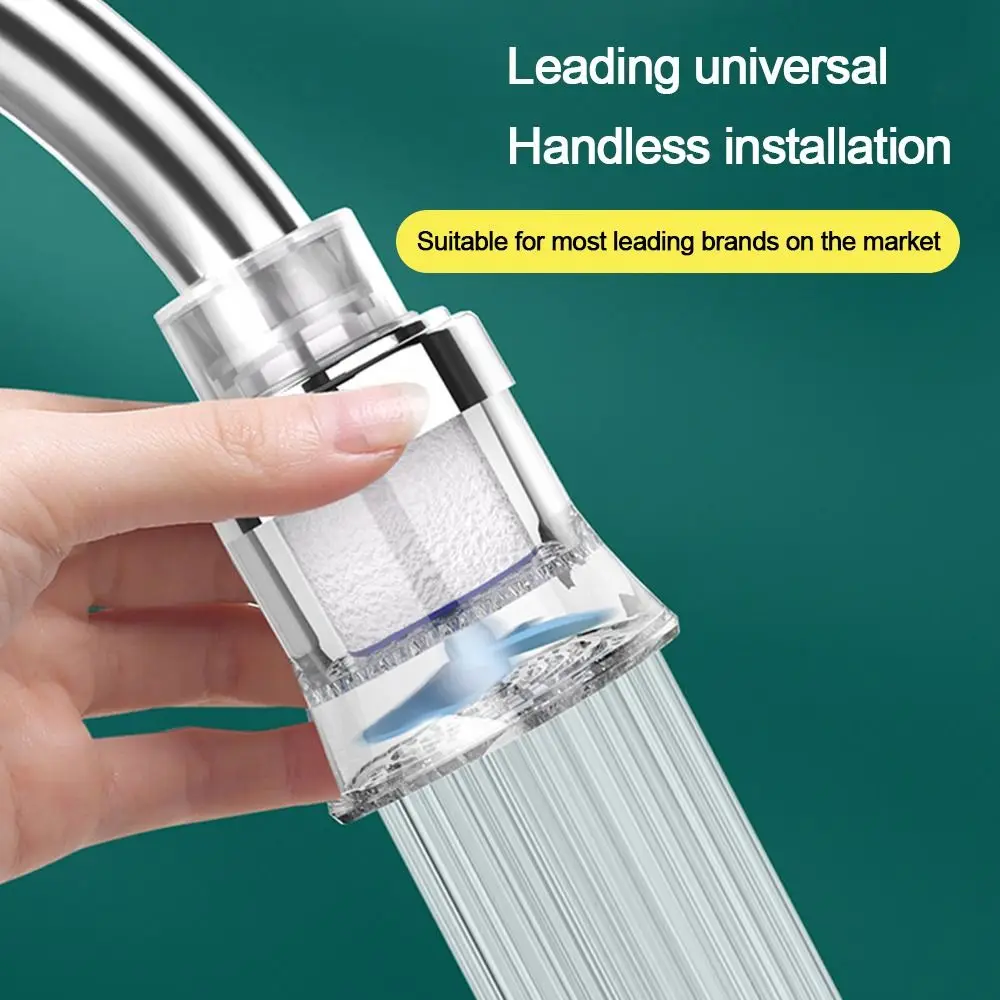 

Вращающаяся на 360 ° Насадка для кухонного смесителя, Удаление хлора с защитой от брызг, гибкая Очистка