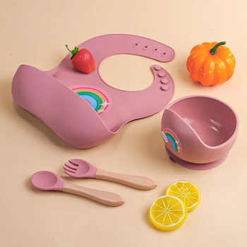 Baby Silicone Feeding Set 1