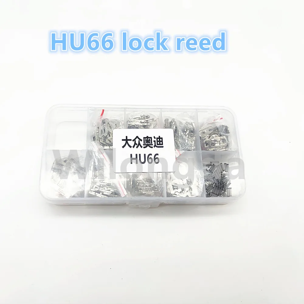 200Pcs/Lot Car Lock Reed Hu66 Plate For Audi Vw Volkswagen Plate 1R,2R,3R,4R,1L,2L,3L,4L Each 25Pcs For Vw Lock Repair Kits