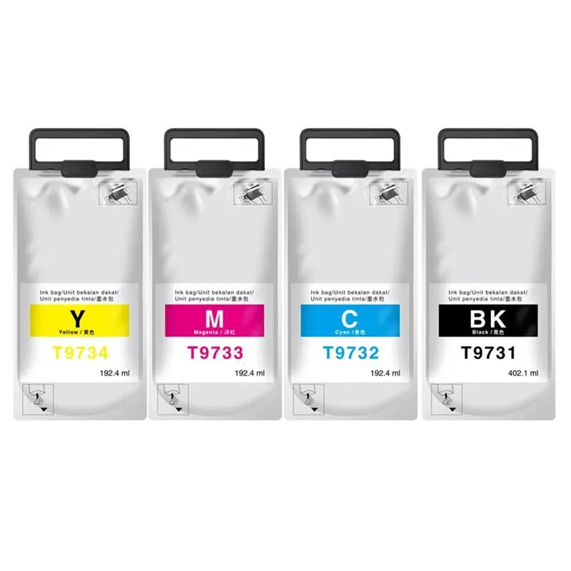 Cartucho de Tinta para Epson Workforce Pro Wf-c5290 C5790 wf C5210 C5710 com Chip com Tinta de Pigmento T9451xl T9451 T9452 T9453 T9454 - Imagem 6