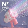 20/30/40 Hole Handheld Bubble Gun Toys for Boy Girl Automatic Soap Bubbles Machine Blower Outdoor Game Kid Toy Children Day Gift 4
