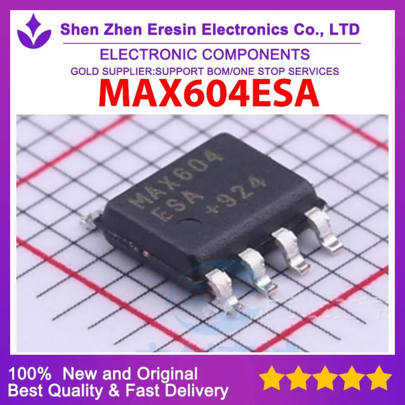 

Free shipping 5PCS/LOT MAX604ESA SOP8 New and original