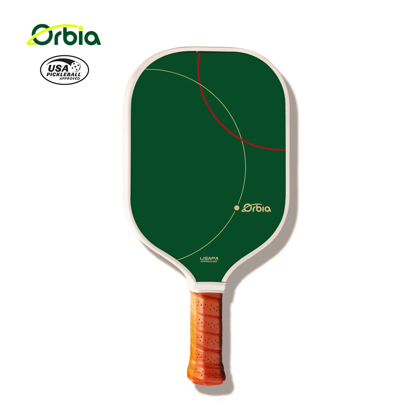Orbia 스포츠 PP 벌집 코어 유리 섬유 피클볼 패들 세트, 운반 가방 포함 휴대용 라켓, 야외 선물 키트, 공 4 개
