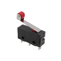 Mini Micro Limit Switch KW11-3Z 5A 125V-250V NO NC 3 Pin With Roller KW11 Push Switches 6