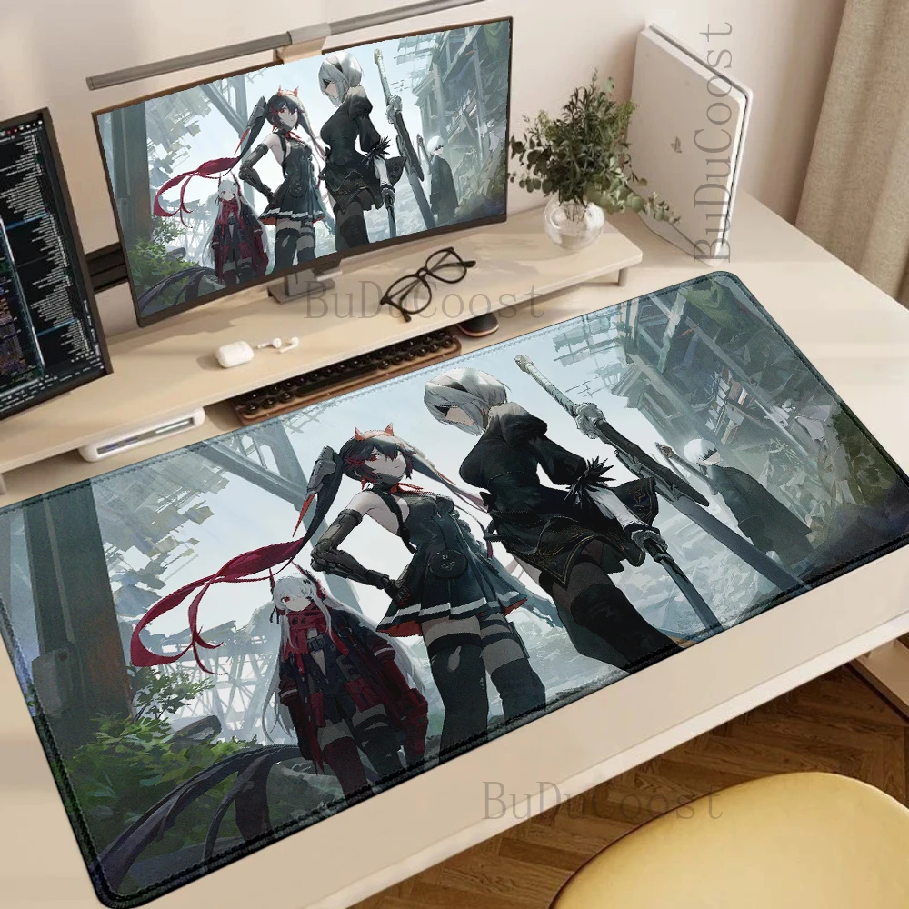 Bestrafung grauer Rabe Tischs ets Mauspad High Definition Desktop-Spiele xxl Desktop große Spiele Größe Matten Zubehör Mauspad – Detail 5