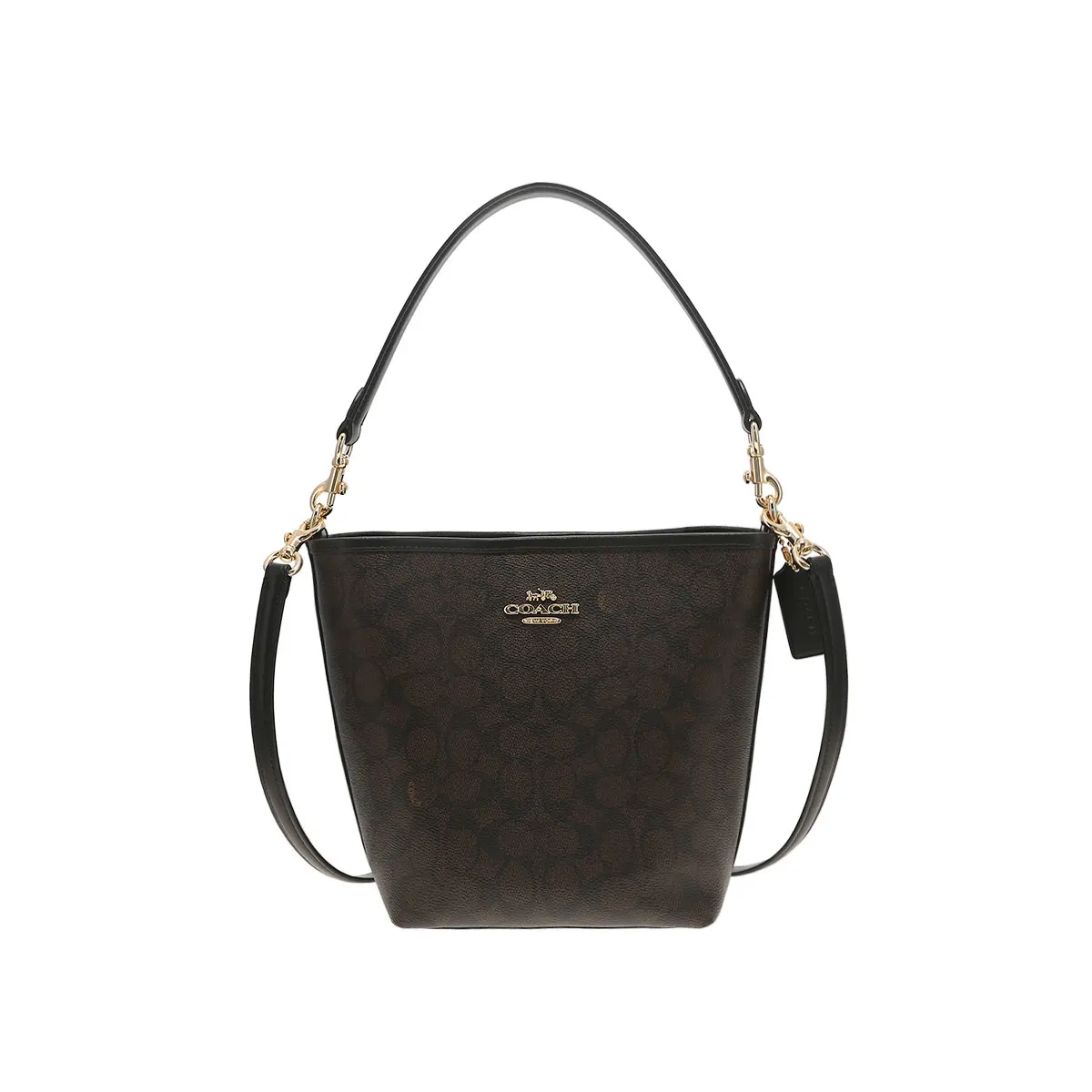 thumbnail image 1 of Bolso de hombro de piel de PVC para mujer, 1 of 4