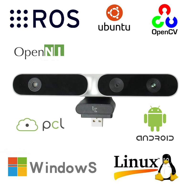 Astra Pro RGBD 카메라 3D 스캐너 체성감각 센서, OpenCV 얼굴 인식 프로젝트, SLAM ROS 로봇 깊이 이미지 키넥트 개발 Astra Pro RGBD 카메라 3D 스캐너 체성감각 센서, OpenCV 얼굴 인식 프로젝트, SLAM ROS 로봇 깊이 이미지 키넥트 개발