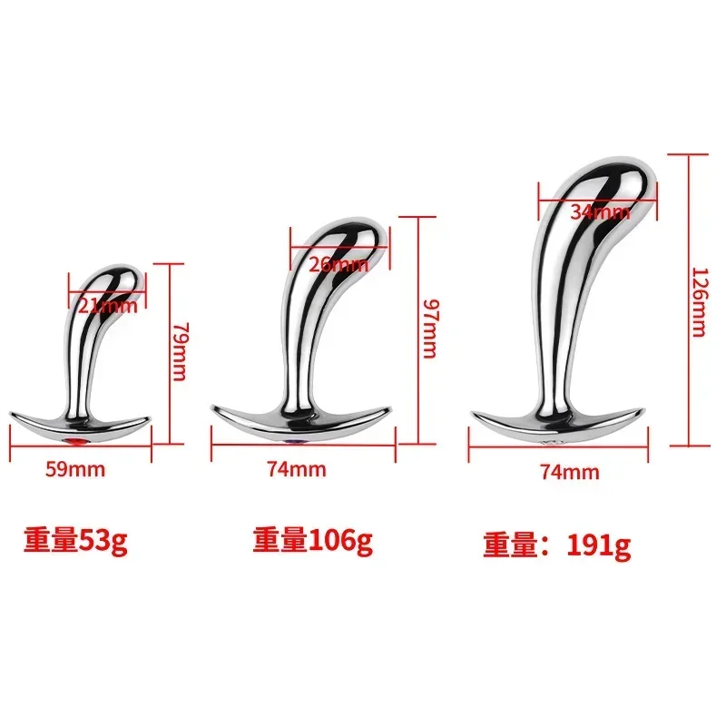 Electro Shock Anal Plug Prostate Massage Anal Dilator Stimulator Body Massage Medical Themed Toys Butt Plug Sex Toys For Couple