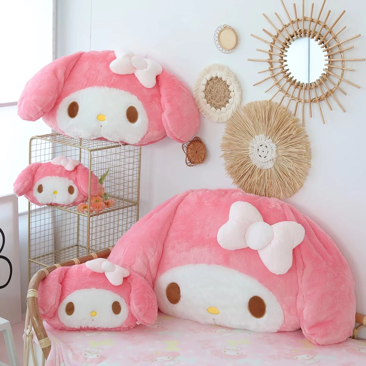 Sanrio Comfortable My Melody Back Cushion Sofa Bed Big Size