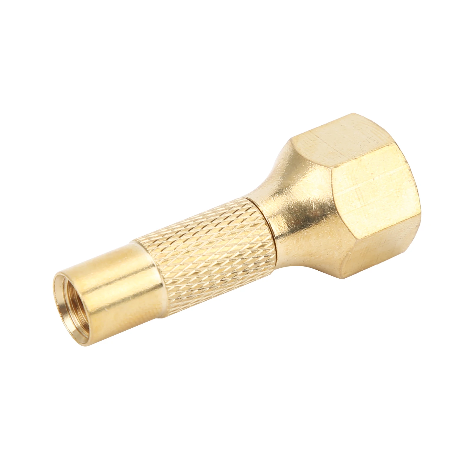 Brass Ball Valve High Strength Large Bore Locking on Function Brass Tyre Inflation Valve for Motorcycle for Car