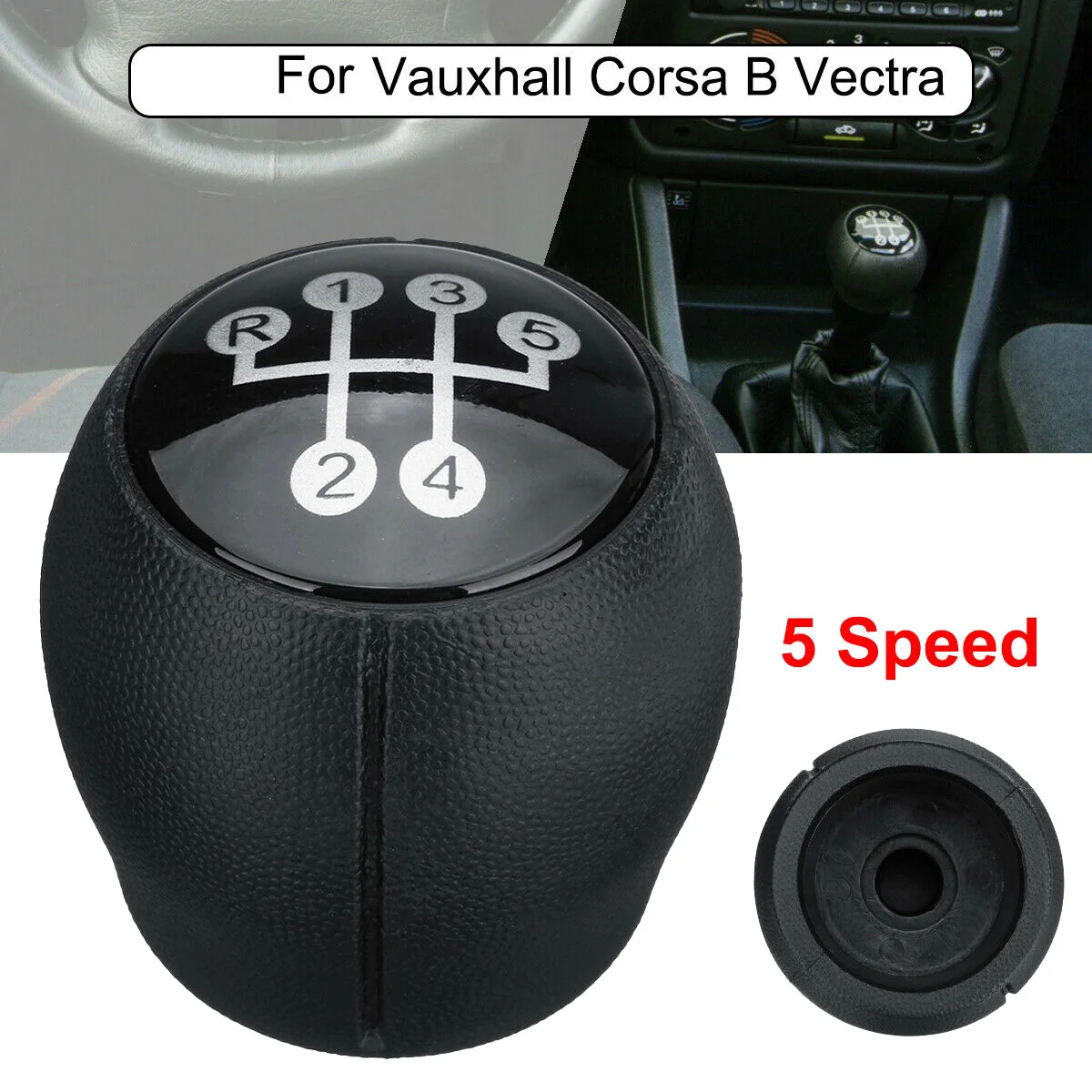 

5 Speed Manual Car Gear Shift Knob Shifter Lever for Opel Vauxhall Corsa B C Vectra