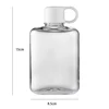 360ML Water Botlte Flat Bpa Free Sport Crystal Plastic Crystal Drinks Kettle Notebook Milk Juice Drinkware Outdoor Portable Cup 6