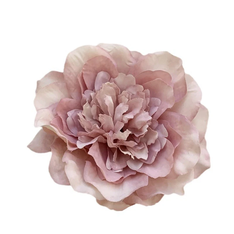 Retro Pfingstrose Haars pange romantische Blumen Seite Clip Enten schnabel Clip Haarnadel Frau Kopf bedeckung Haars pange Braut Kopfschmuck – Detail 8