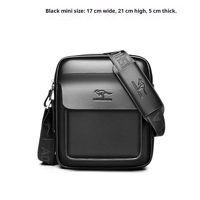 New Arrival Kangaroo Men's Messenger Bag Portable Shoulder Bag for Business and Leisure Outings