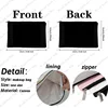 1 Pc Initial Letter Bag Letter Makeup Bag for Women Initial Cosmetic Bag A-Z Personalized Makeup Bag Travel Bag,Initial Cosmetic 2