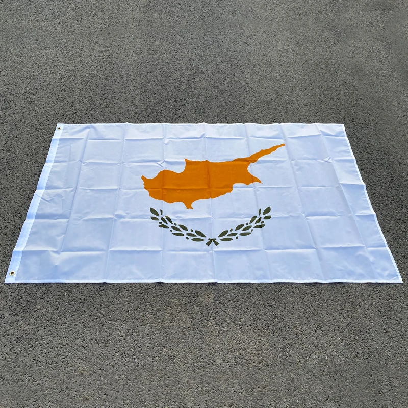 

aerlxemrbrae flag Cyprus Flag 150x90cm custom flag banner at all size national flags,