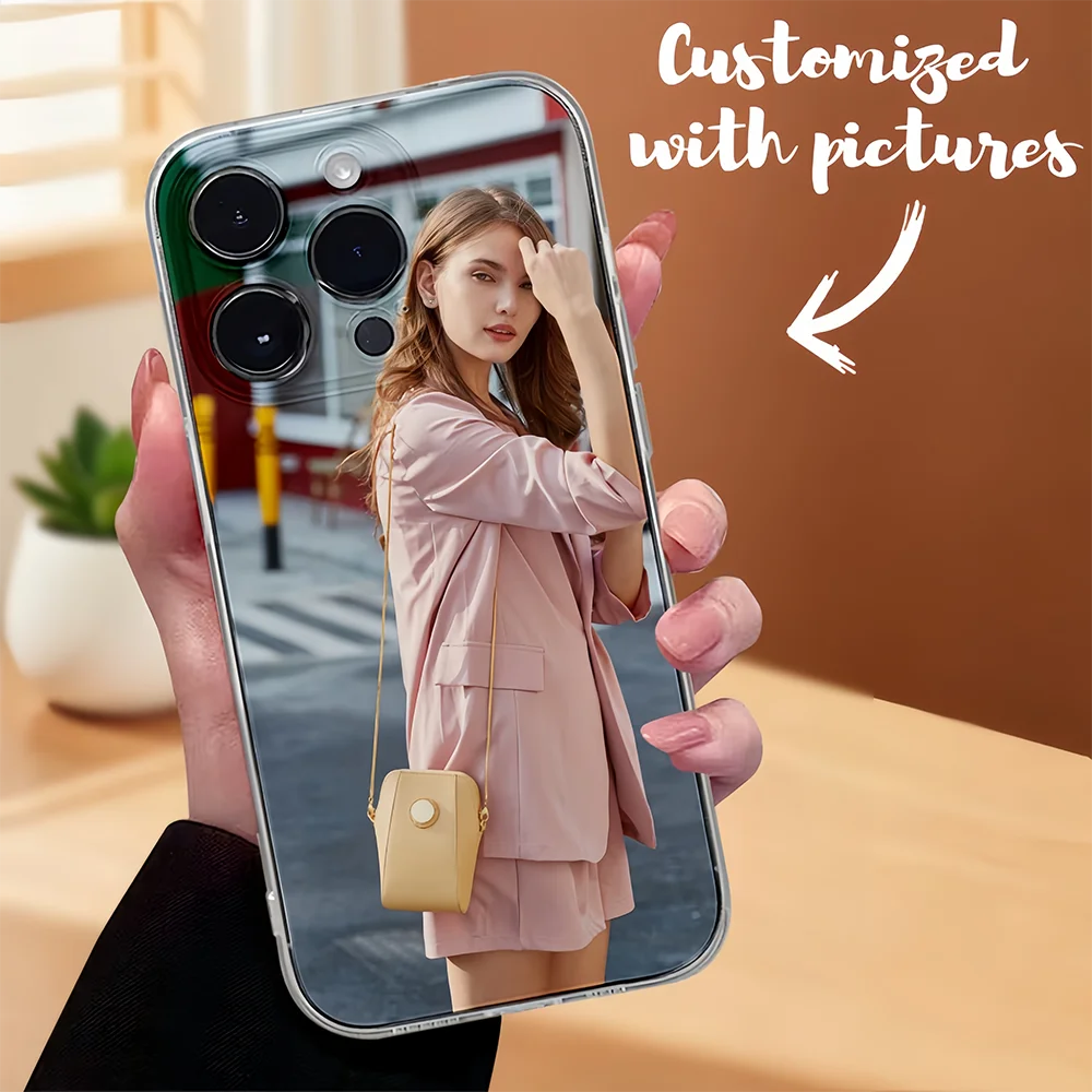 DIY Customizable Photo Anti-Shock Silicone Back Cover