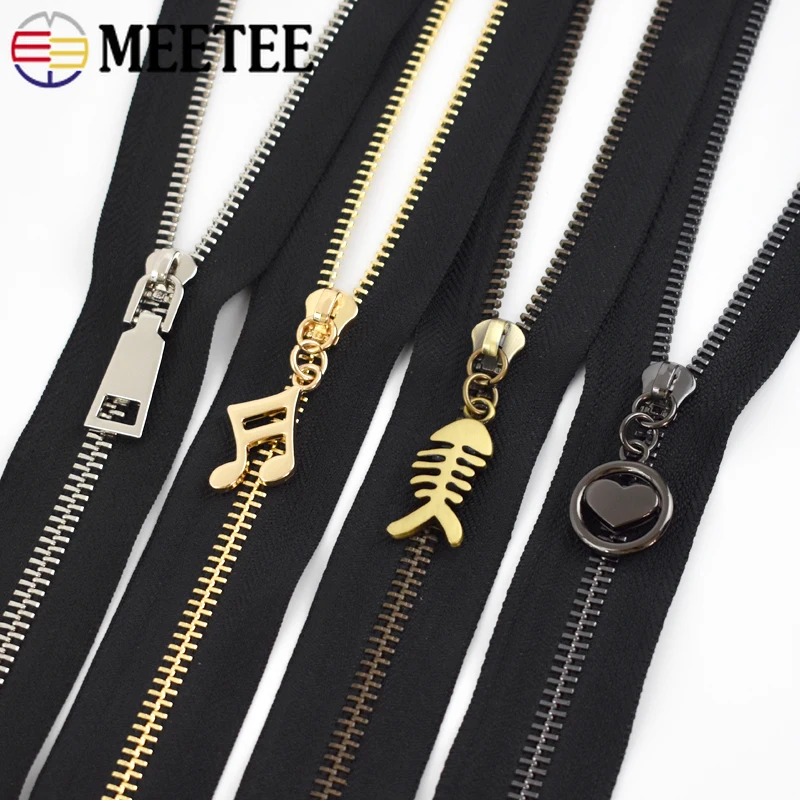 5용 Meetee 지퍼 슬라이더 10/20개    바느질 금속 지퍼 DIY 지퍼 헤드 가방 포켓 지갑 수리 키트 교체 재단사 도구